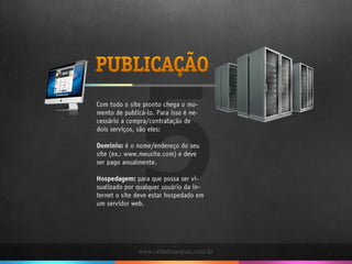 Etapas de desenvolvimento de um website