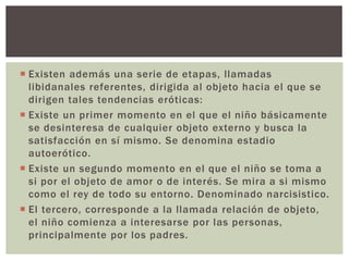 Libidinal Example Etapas de la evolución libidinal de Sigmund Freud | PPTX