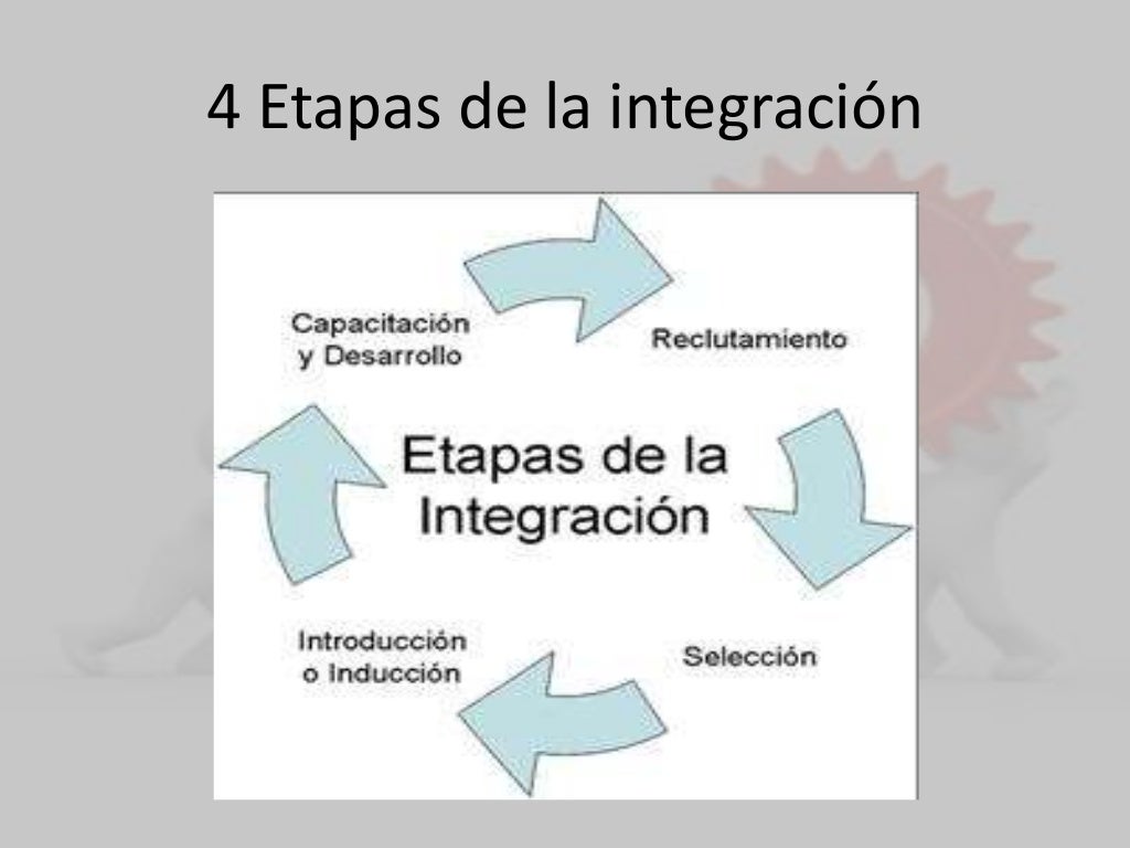 Etapas de la integracion (administracion)