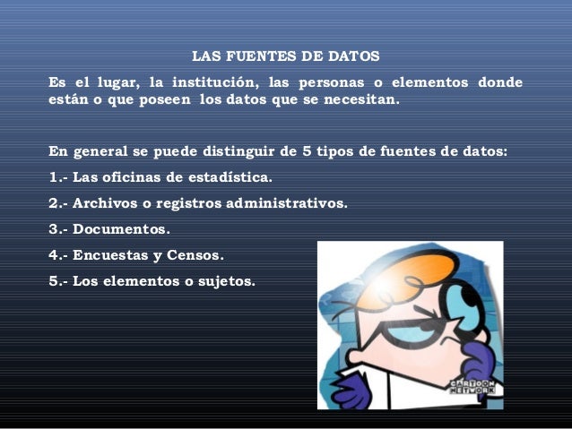 Etapas de la investigación estadistica (2)