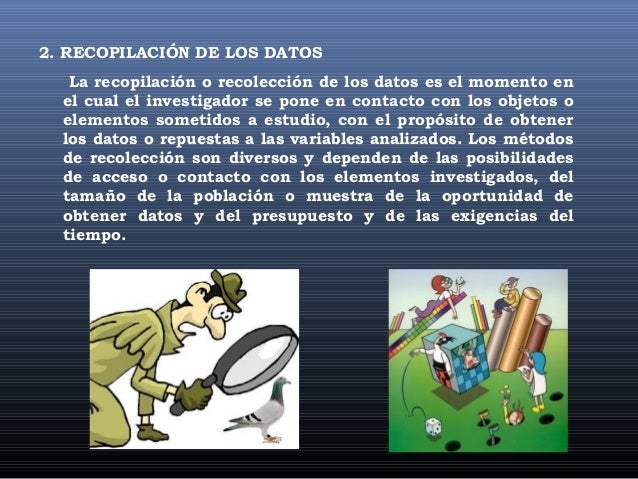Etapas de la investigación estadistica (2)