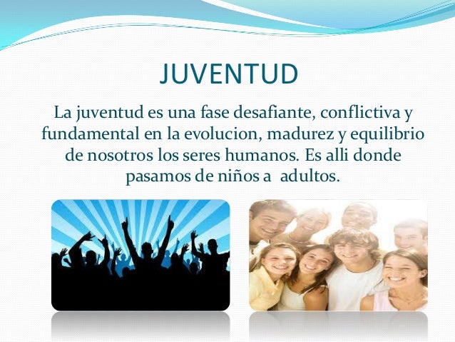 Etapas de la juventud