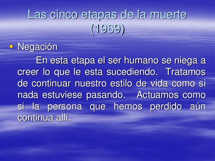 Etapas De La Muerte
