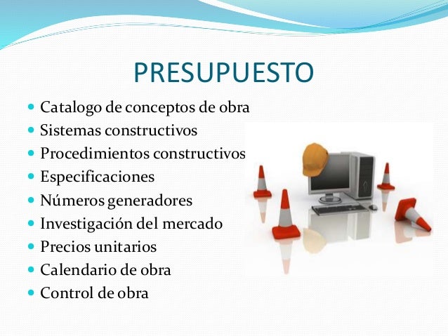 Etapas de la obra negra