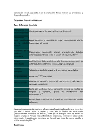 ETAPAS DE LA VIDA HUMANA