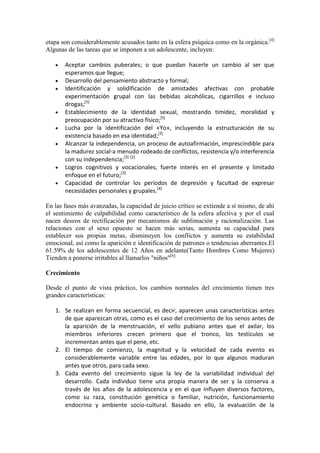 ETAPAS DE LA VIDA HUMANA