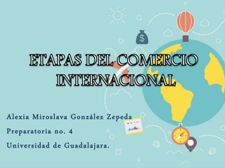 Alexia Miroslava González Zepeda
Preparatoria no. 4
Universidad de Guadalajara.
 