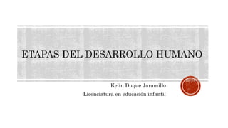 Kelin Duque Jaramillo
Licenciatura en educación infantil
 