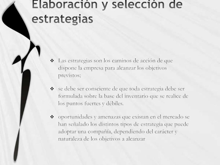 Resultado de imagen de seleccion de estrategias plan de marketing