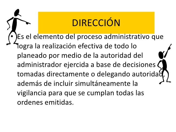 Etapas del proceso administrativo