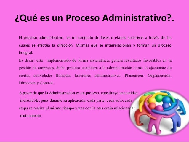 Etapas del proceso administrativo