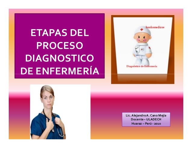 Etapas del proceso del diagn..