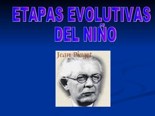 ETAPAS EVOLUTIVAS DEL NIÑO 