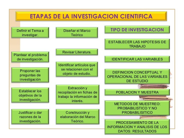 Etapas investigacion cientifica