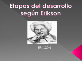 Etapas del desarrollo según Erikson       ERIKSON 