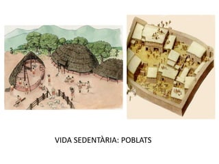 VIDA SEDENTÀRIA: POBLATS
 
