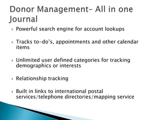 eTapestry Basic Overview