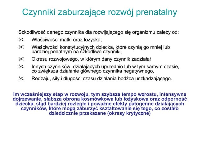 Etapy rozwoju człowieka | PPT