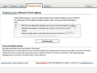 How to keep sales up with Etarget