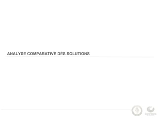 ANALYSE COMPARATIVE DES SOLUTIONS
 