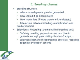 Multiplication Breeding Breeding schemes for sustainable small ruminant genetic improvement in ...