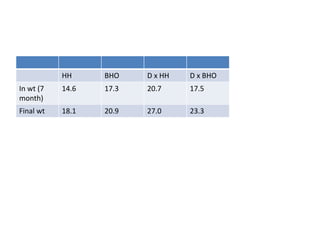 Sheep crossbreeding in Ethiopia