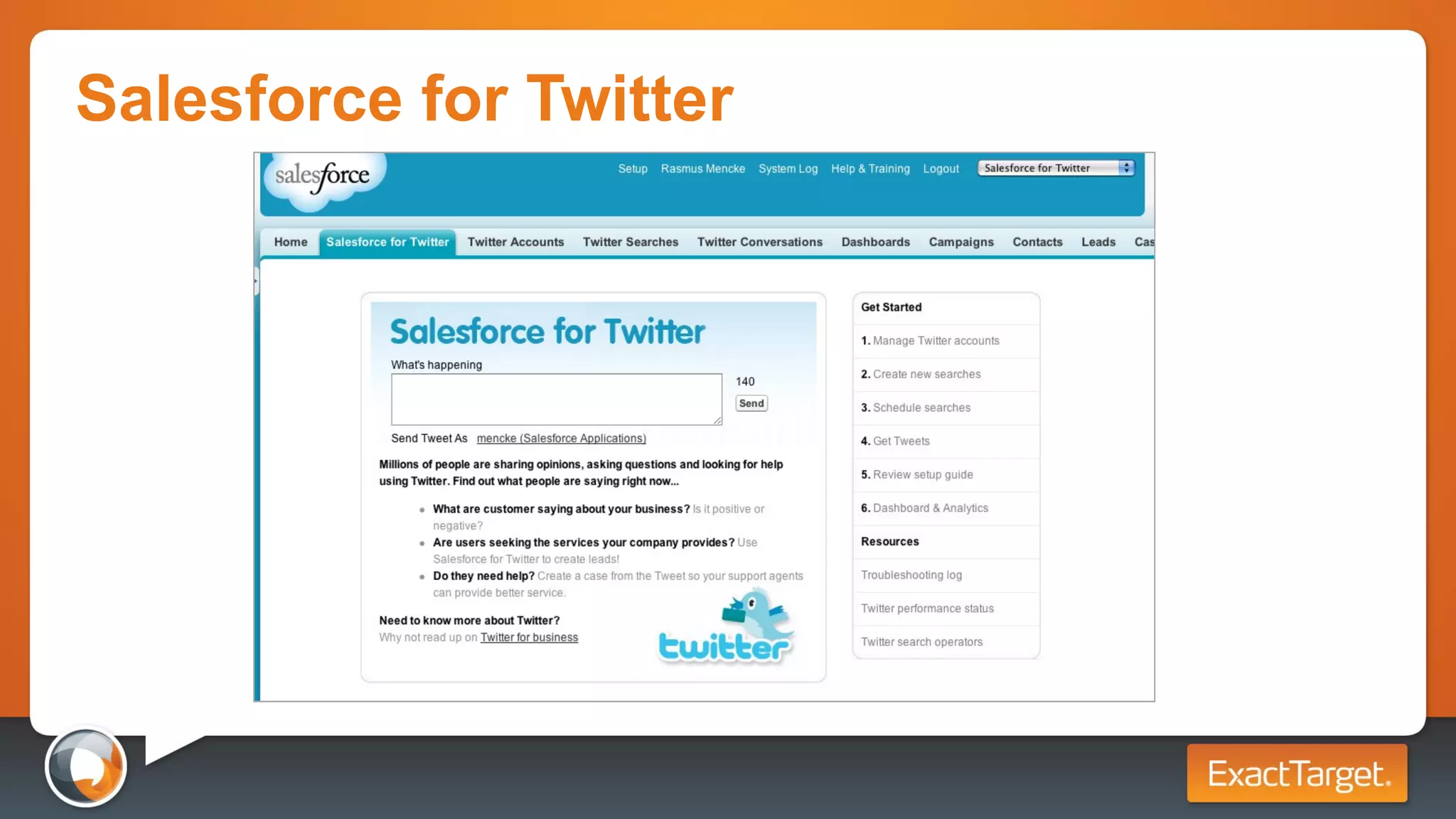 Salesforce for Twitter 