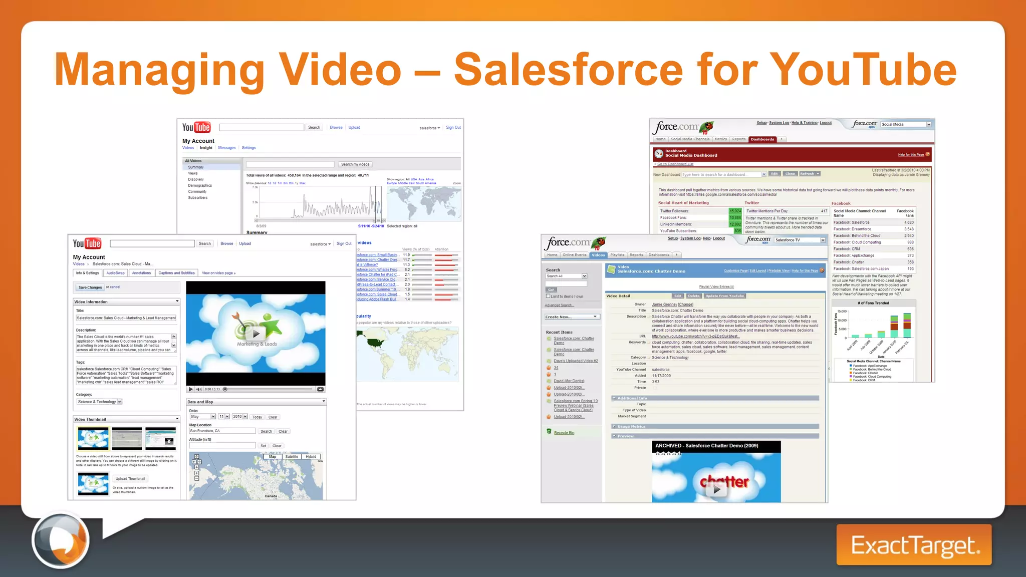 Managing Video – Salesforce for YouTube 