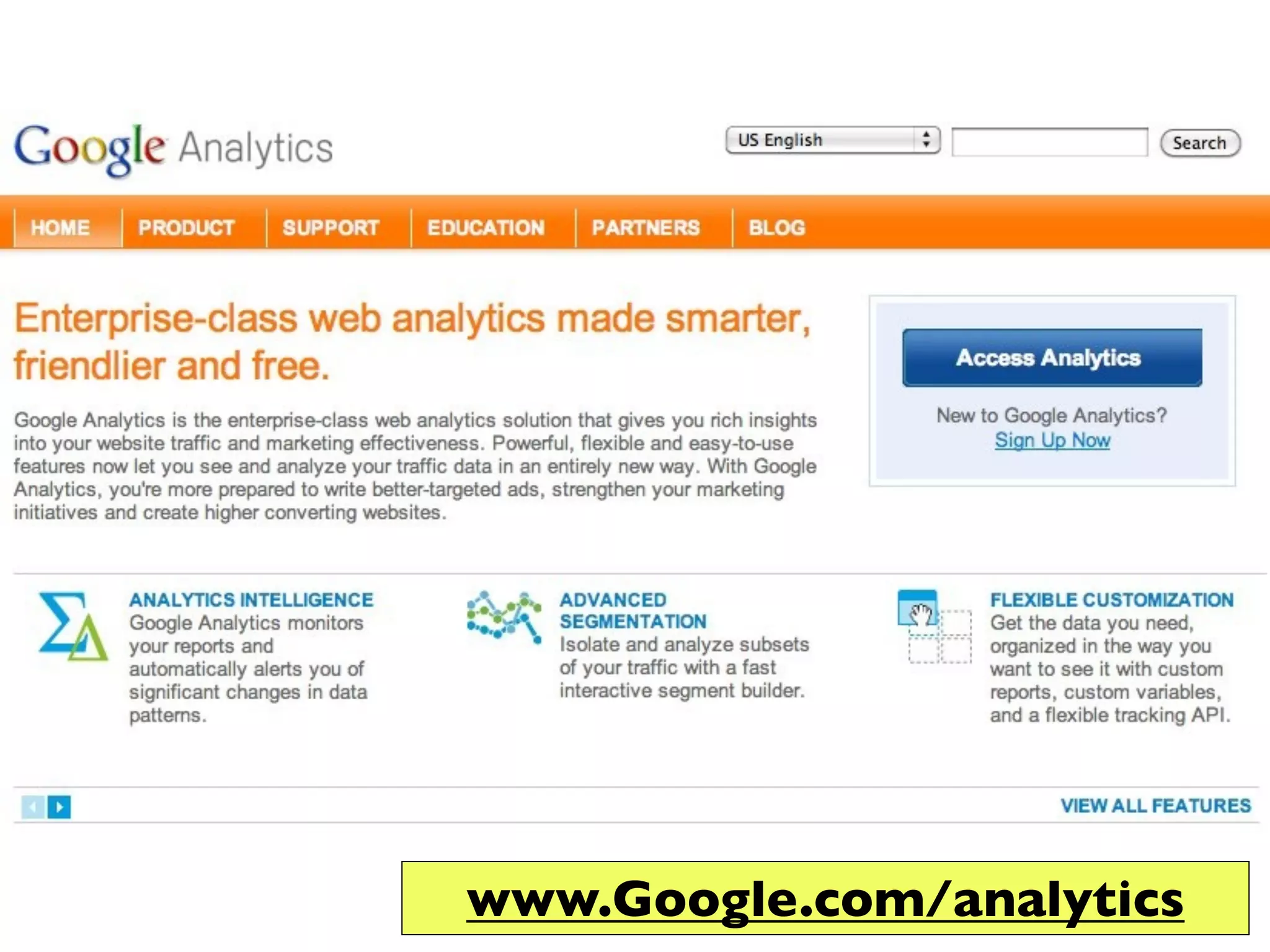 www.Google.com/analytics
 