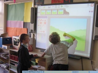  Smart boards, powerpoint,




        Using the SMARTBoard in Room 14 – 05 http://www.flickr.com/photos/technolote/3129076237/ Uploaded on December 23, 2008 by
 