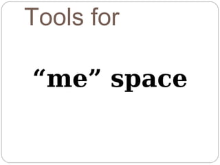Tools for

“see” space
 