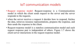 OCS352 INTERNET OF THINGS notes _Unit -I | PDF
