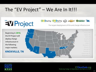 15
The “EV Project” – We Are In It!!!
 