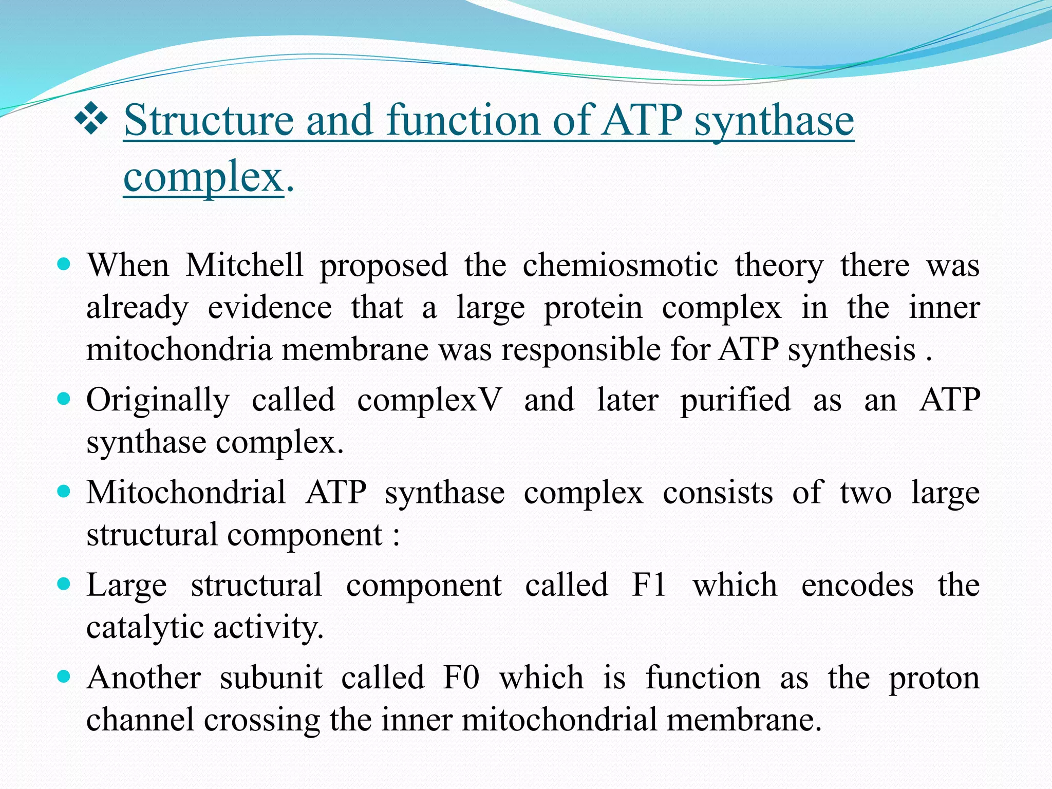 Electron Transport Chain and oxidative phosphorylation @meetpadhiyar