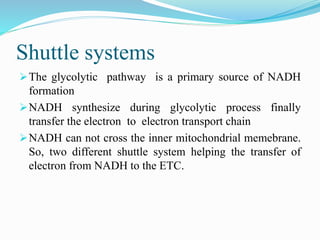 Electron Transport Chain and oxidative phosphorylation @meetpadhiyar | PPTX
