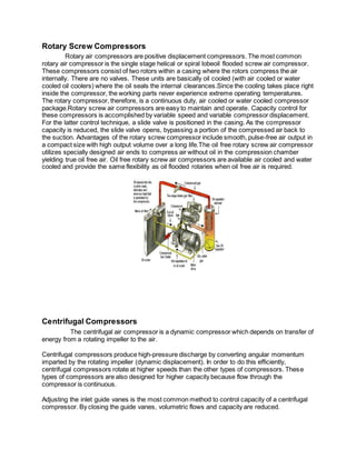 TYPES OF COMPRESSORS | DOCX