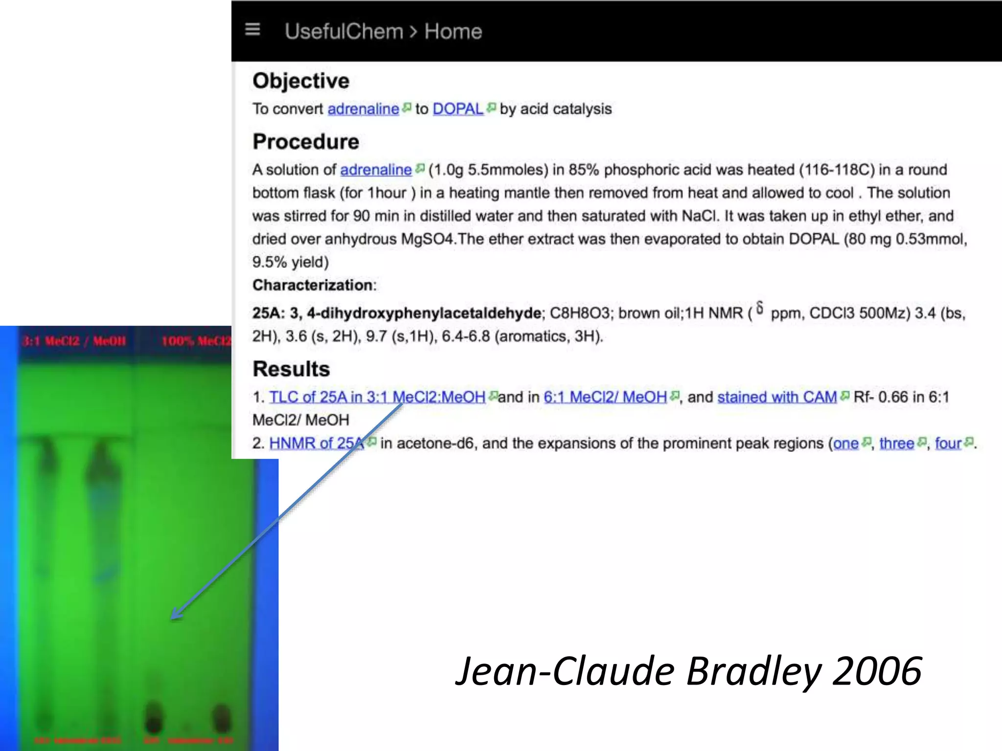 Jean-Claude Bradley 2006
 