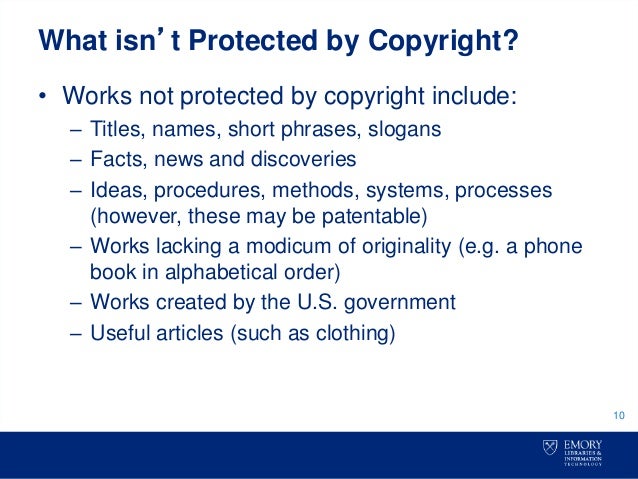 Copyright & Your Thesis or Dissertation