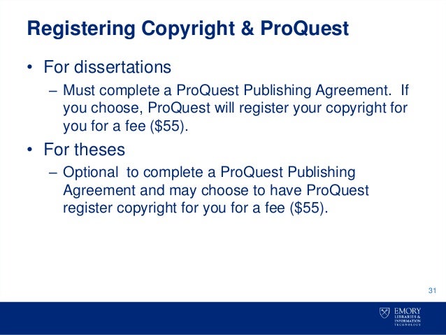 Proquest publishing