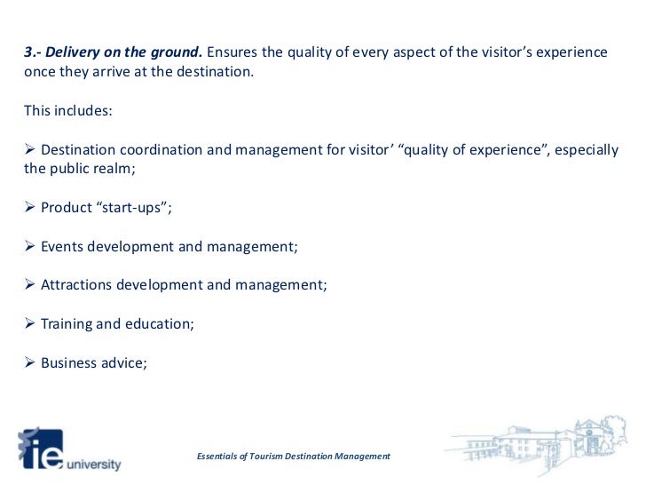 Int Module An Introduction To Destination Management 2