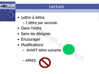 ETDRS en pratique