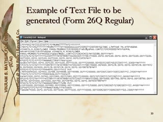 Brief Particulars of the format of the Text File / FVU Part II ,[object Object]