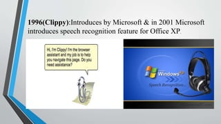 Clippy Intro Virtual Assistants | PPTX