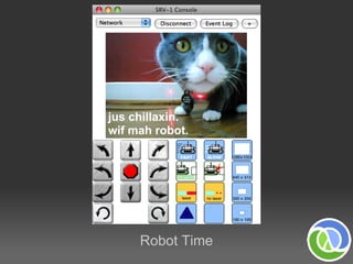 jus chillaxin.
wif mah robot.




     Robot Time
 