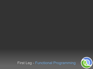 First Leg - Functional Programming
 