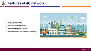 Presentation slide of 4g communication system. | PPTX