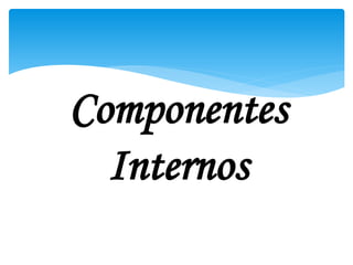 Componentes
Internos

 