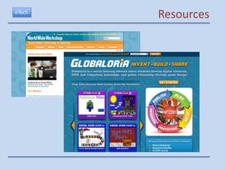 eTech
        Resources
 