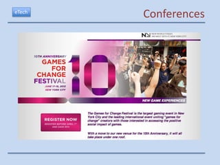 eTech
        Conferences
 