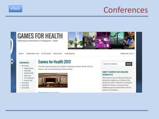 eTech
        Conferences
 